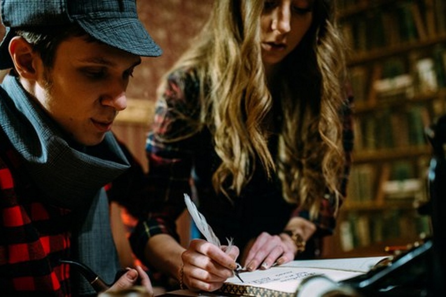 Квест в реальности Шерлок Холмс от компании Атмосфера Квест в реальности Шерлок Холмс от компании Атмосфера